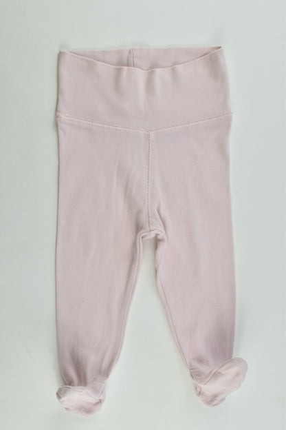 H&M Size 000 (62 cm, 2-4 months) "New Arrival" Footed Pants