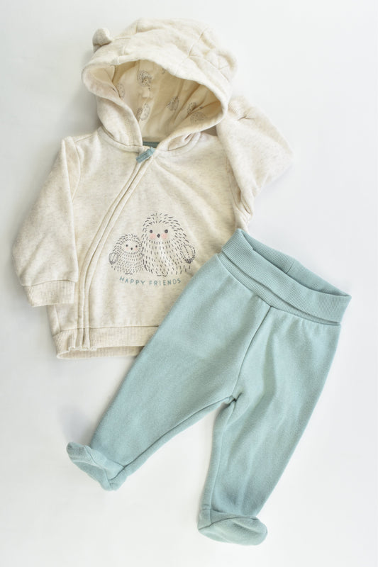 H&M Size 000 (62 cm) Owl Friends Winter Set