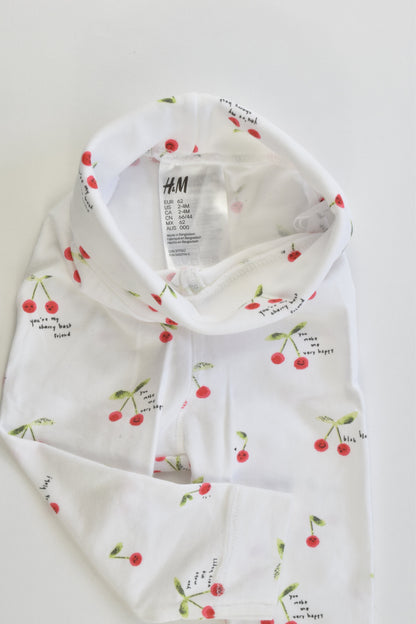 H&M Size 000 (62 cm) 'You Are My Cherry Best Friend' Outfit