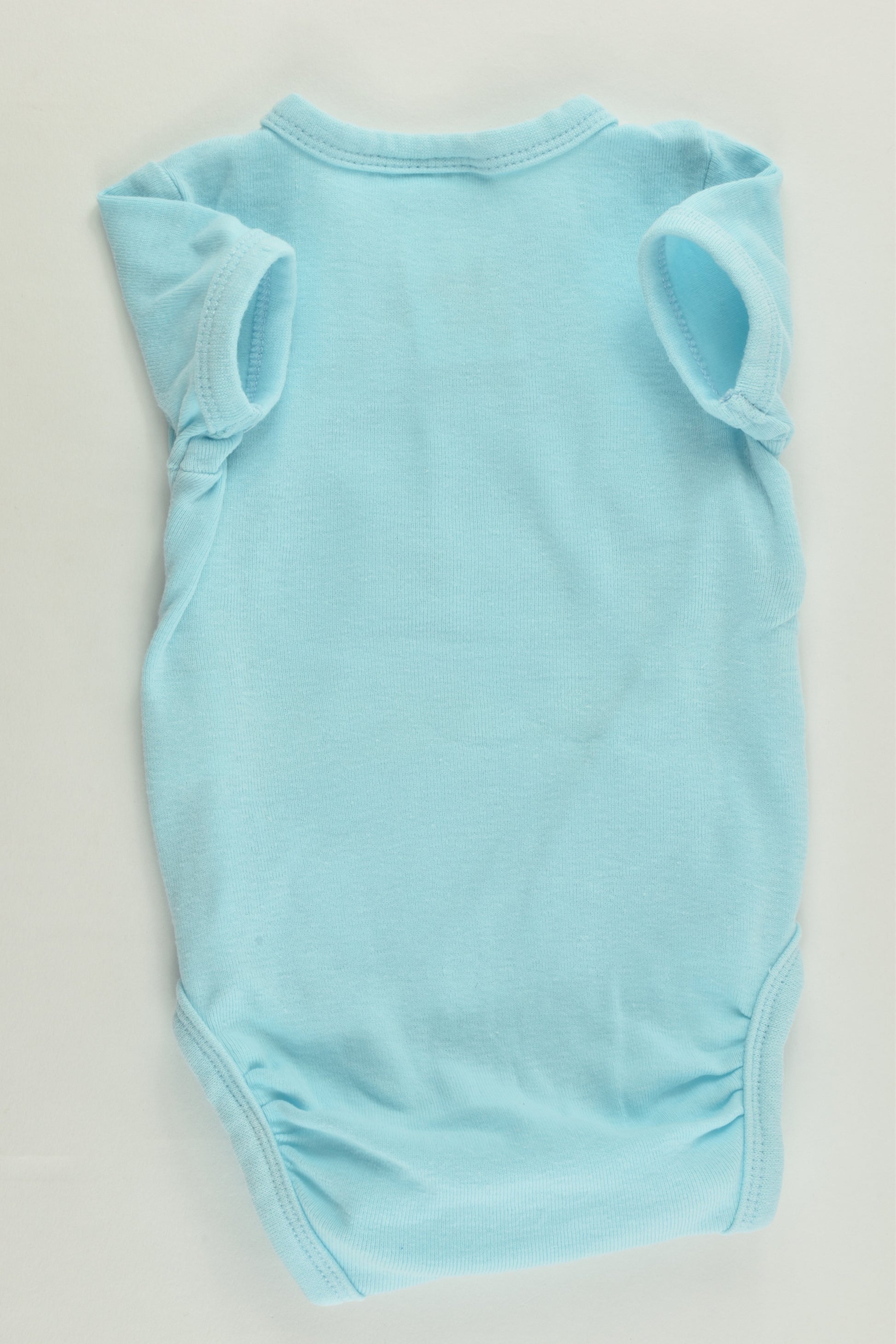H&M Size 0000 (56 cm) Baby Face Bodysuit