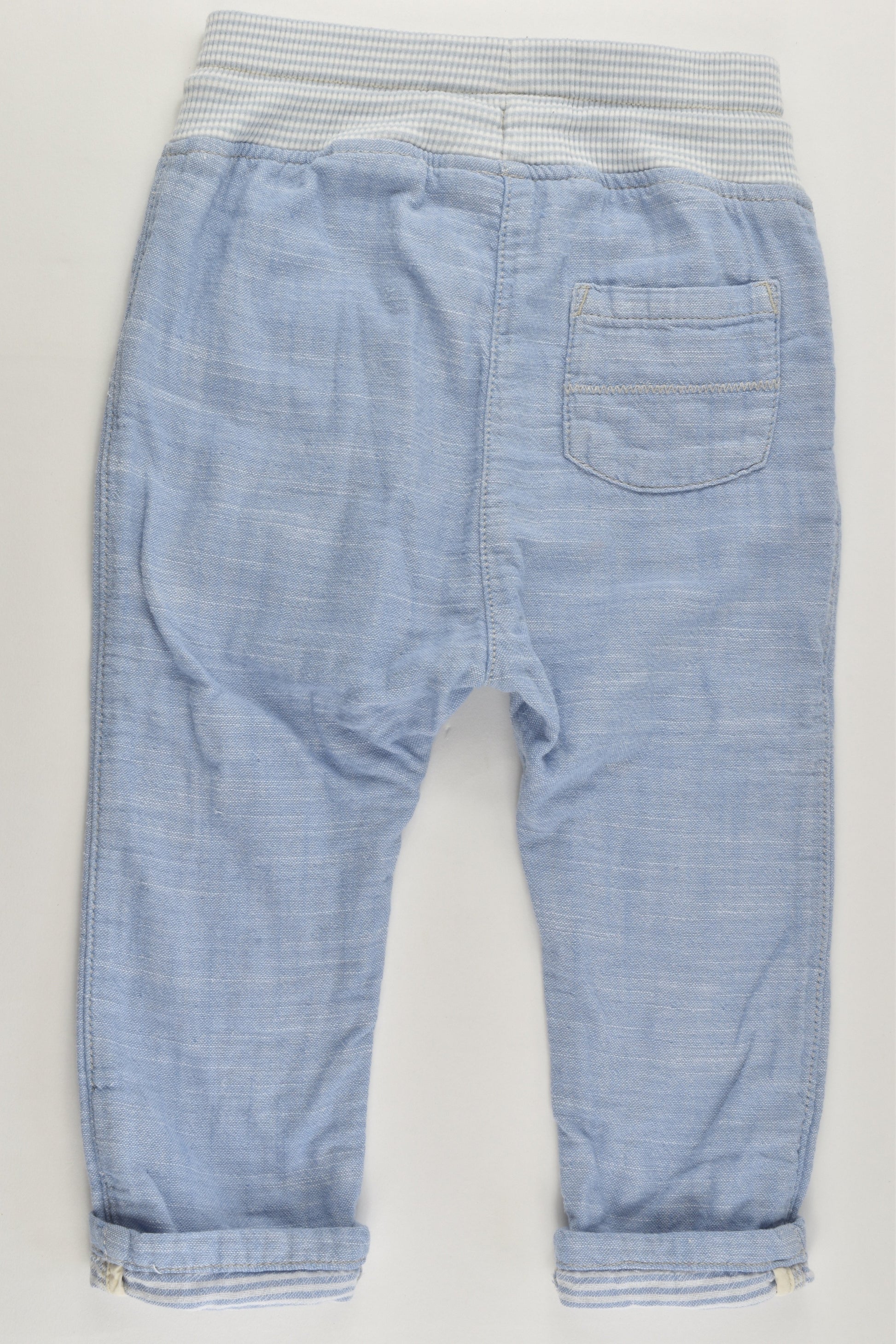 H&M Size 1 (12-18 months, 86 cm) Linen-feel Pants