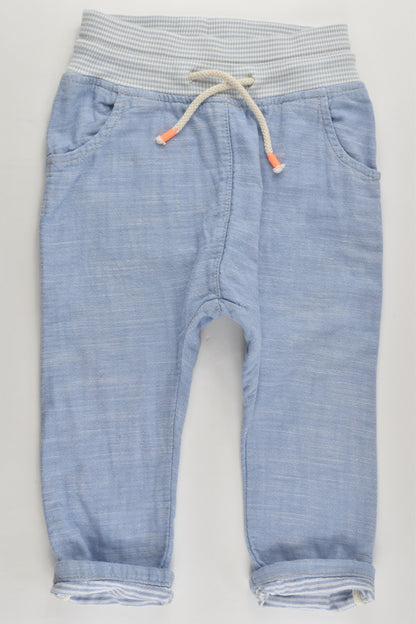 H&M Size 1 (12-18 months, 86 cm) Linen-feel Pants