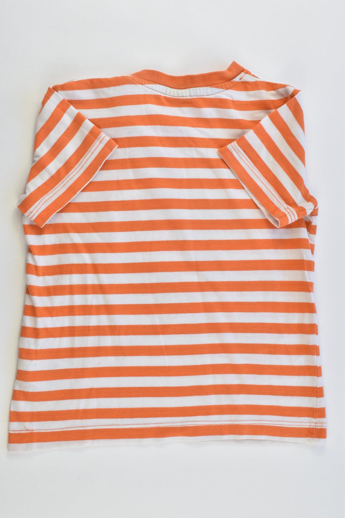 H&M Size 1 (12-18 months, 86 cm) Striped Shark 'What's For Dinner?' T-shirt