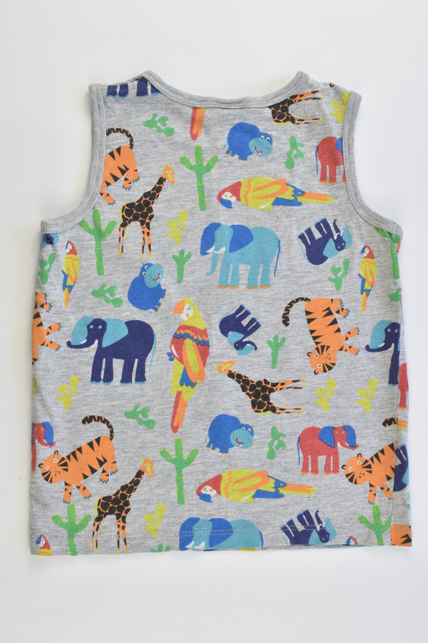H&M Size 1-2 (86 cm) Colorful Animals Tank Top