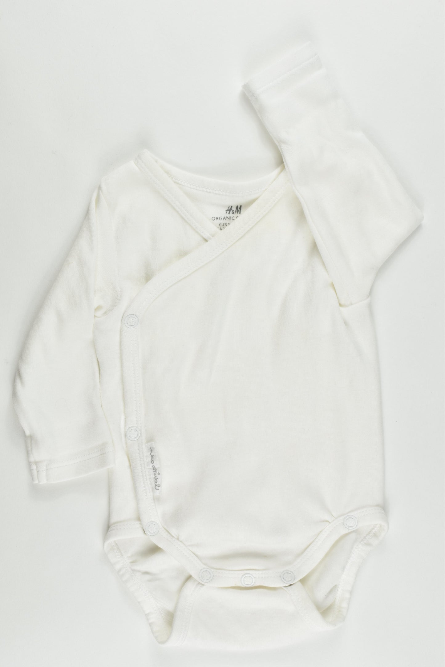 H&M Size 1-2 months (56 cm) Organic Cotton Bodysuit