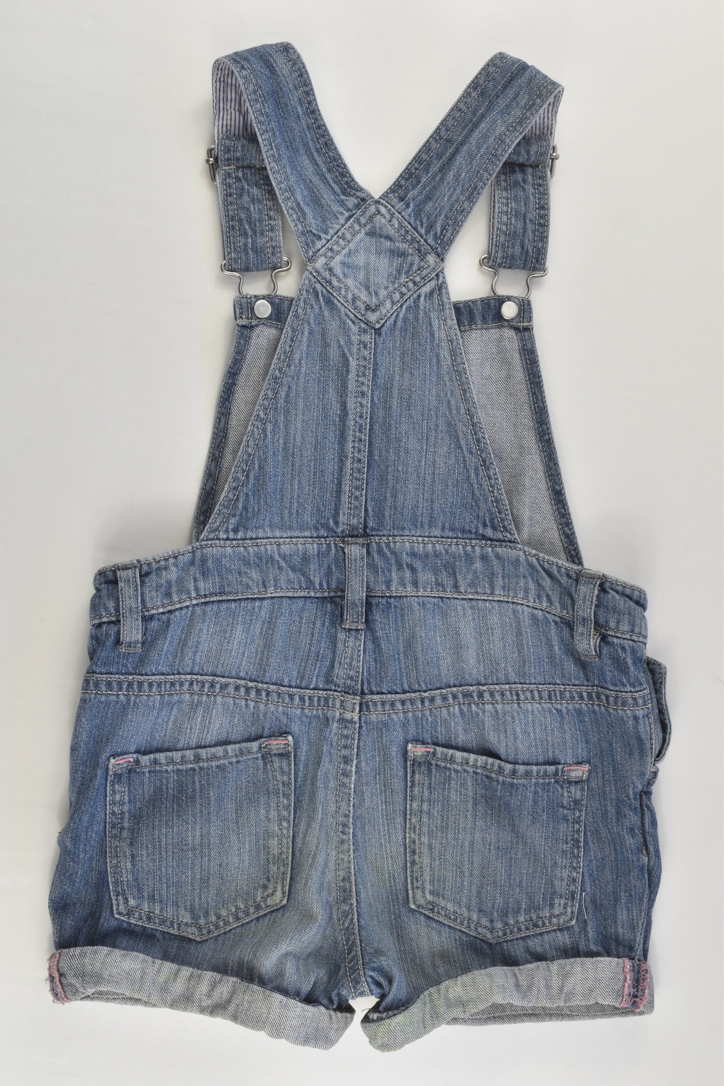H&M Size 1 (86 cm) Denim Short Overalls