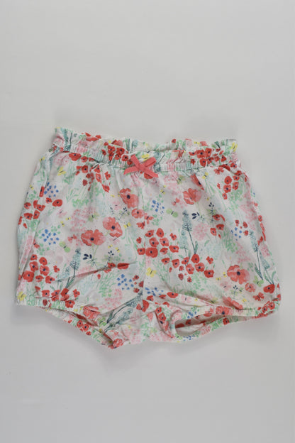 H&M Size 1 (86 cm) Flowers and Butterflies Shorts