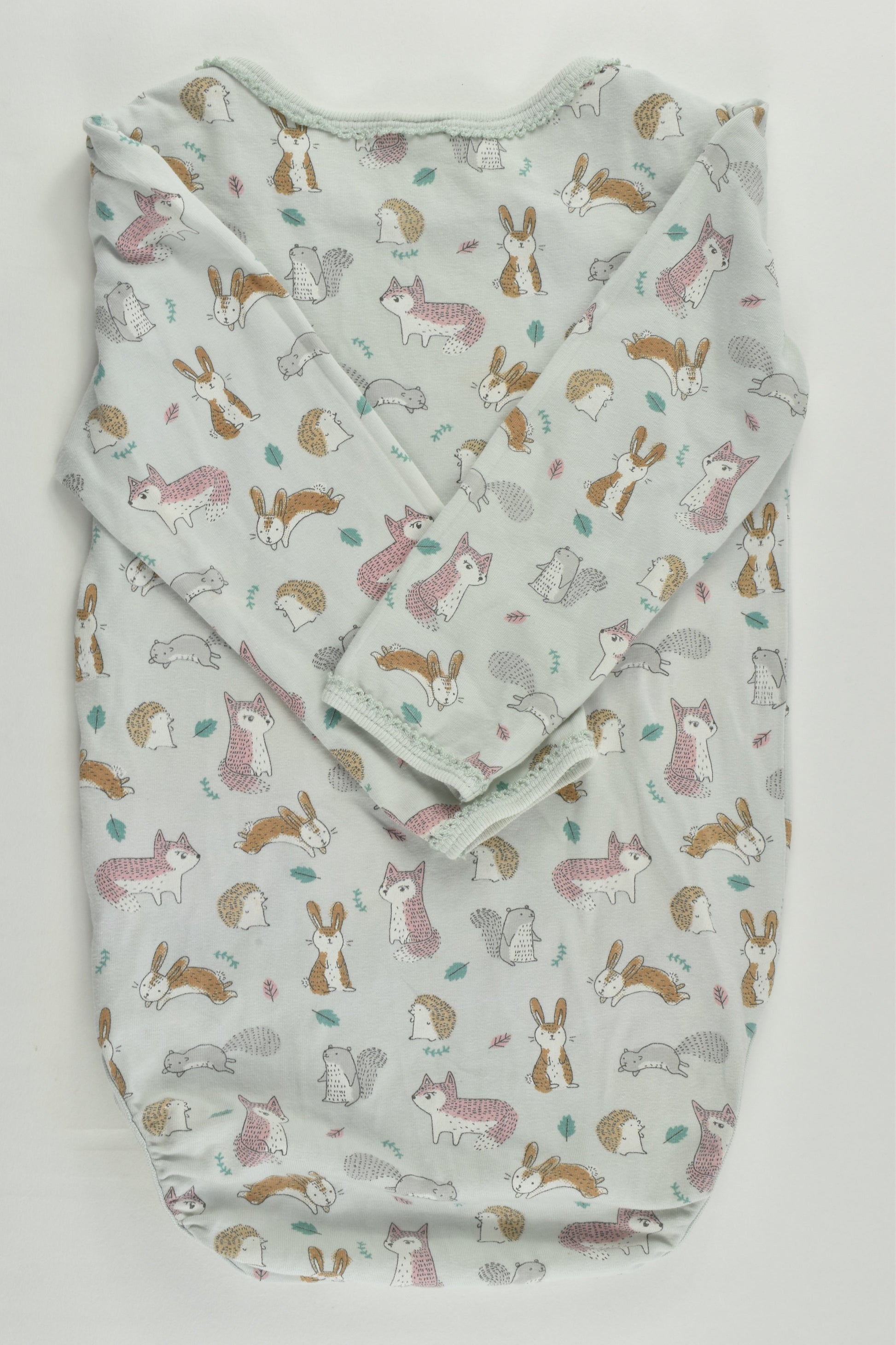 H&M Size 1 (86 cm) Forest Animals Bodysuit