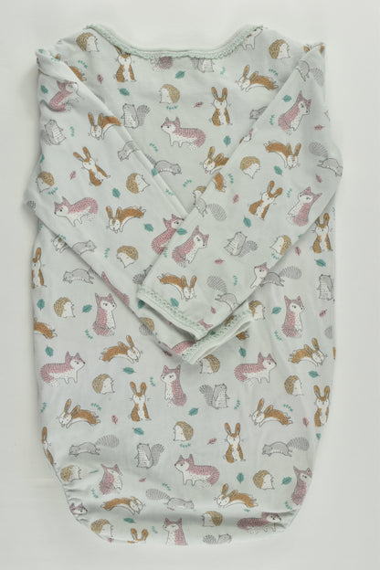 H&M Size 1 (86 cm) Forest Animals Bodysuit