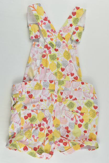 H&M Size 1 (86 cm) Fruit Short Overalls