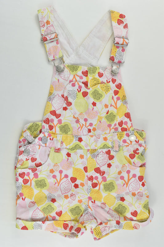H&M Size 1 (86 cm) Fruit Short Overalls