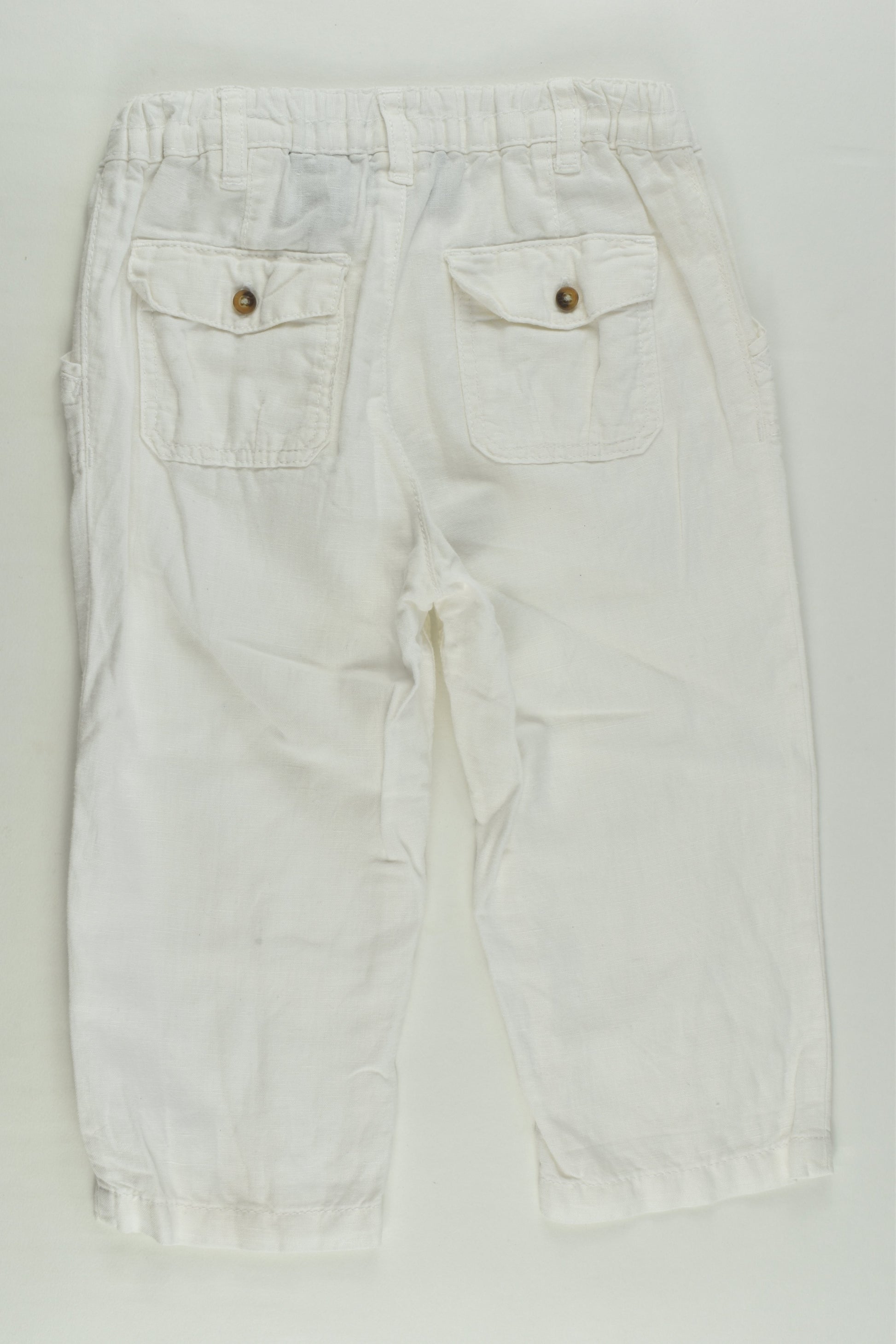H&M Size 1 (86 cm) Linen/Cotton Pants