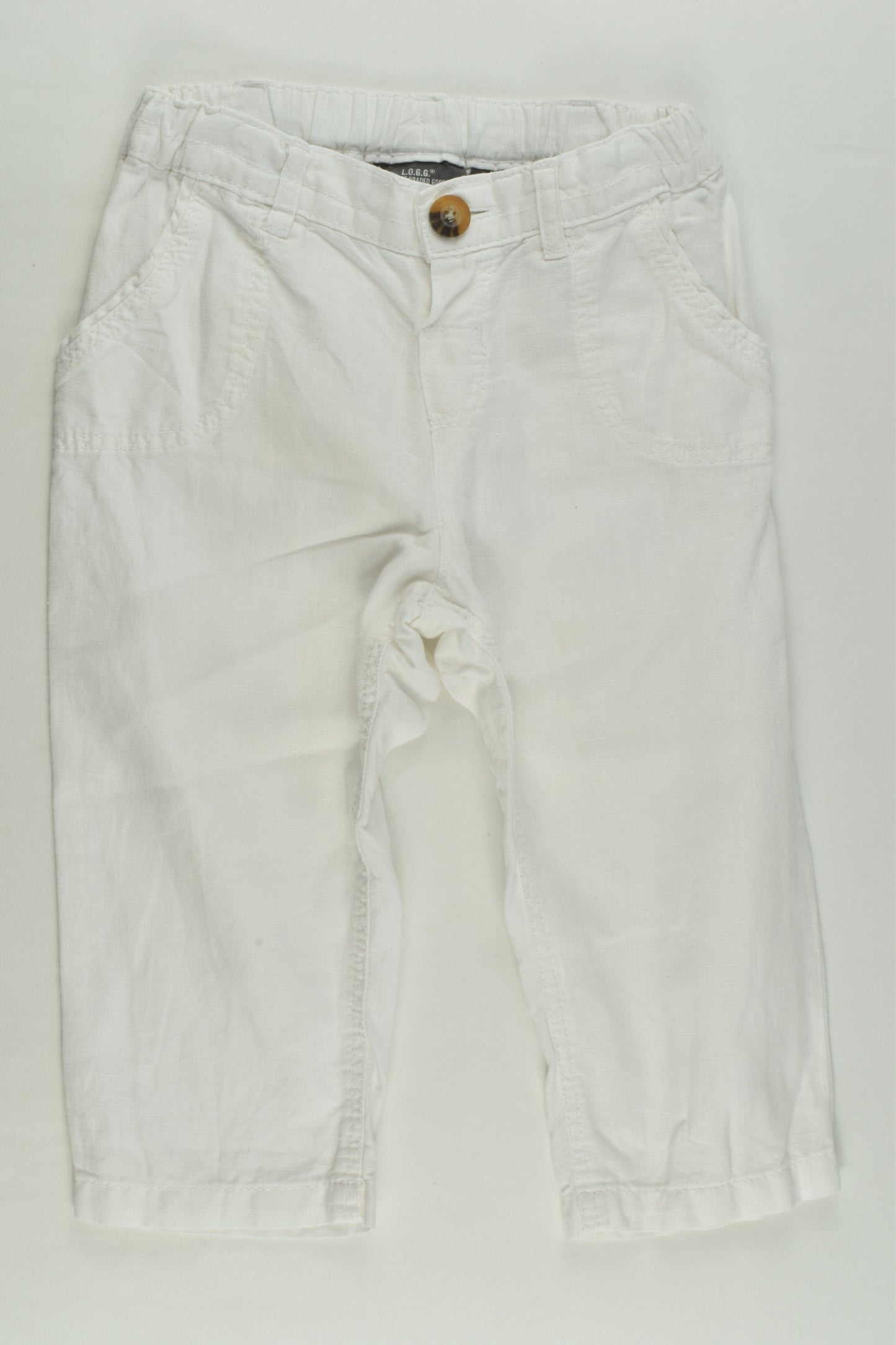H&M Size 1 (86 cm) Linen/Cotton Pants