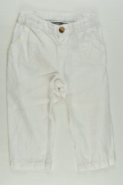 H&M Size 1 (86 cm) Linen/Cotton Pants