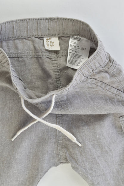 H&M Size 1 Linen/Cotton Pants/Shorts