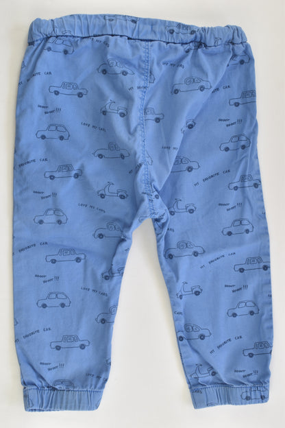 H&M Size 1 'Love My Cars' Pants
