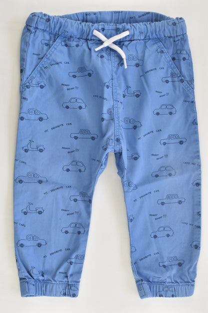 H&M Size 1 'Love My Cars' Pants