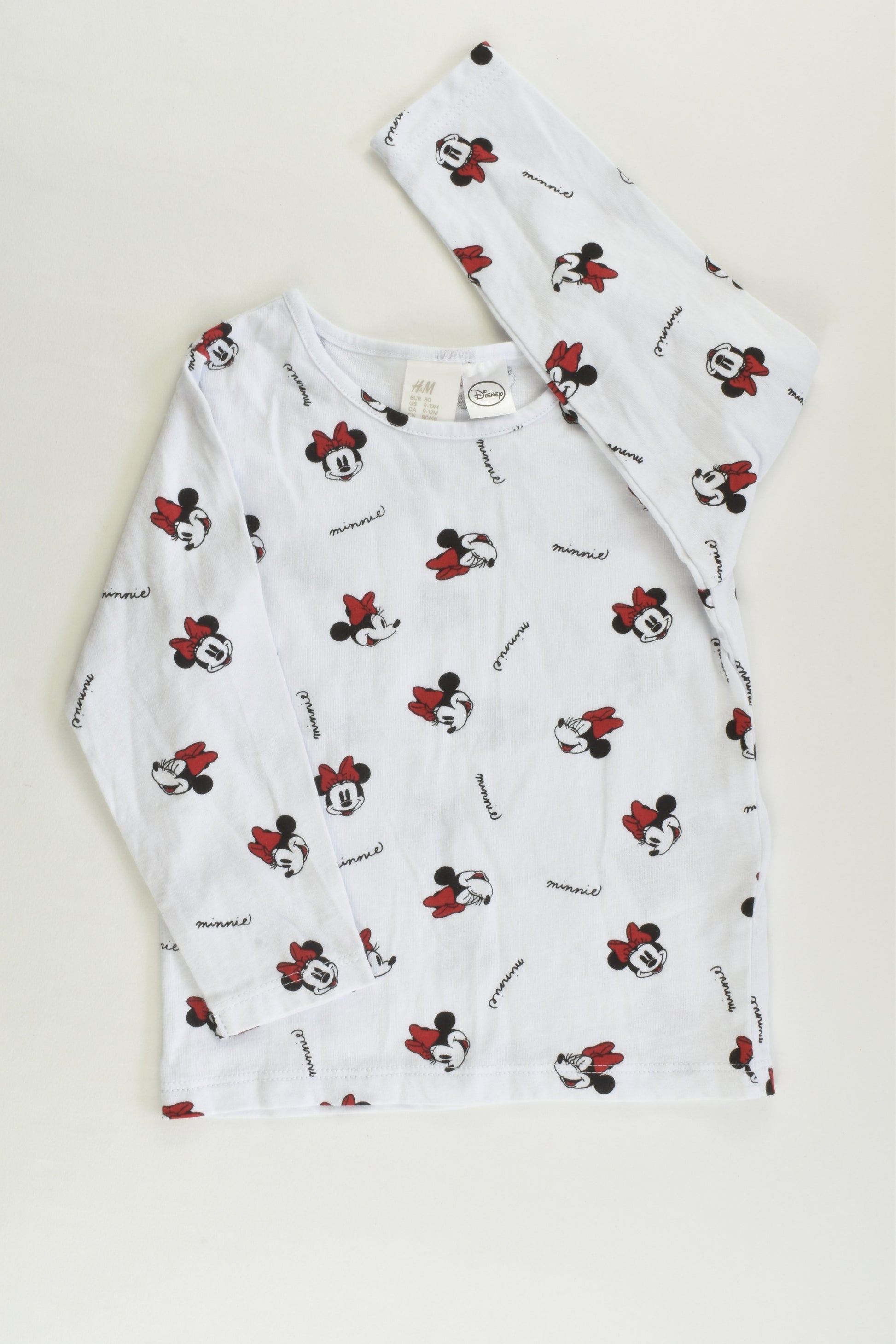 H&M Size 1 Minnie Mouse Outfit