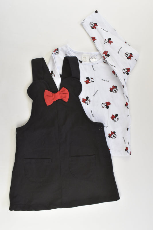 H&M Size 1 Minnie Mouse Outfit