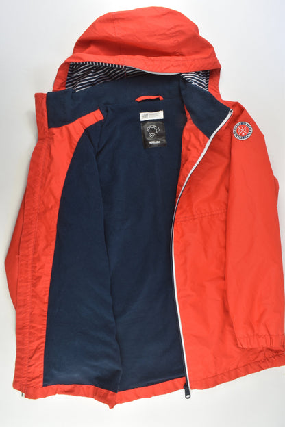 H&M Size 10 (140 cm) Water Repellent Fleece Lined Jacket