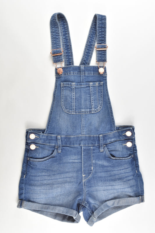H&M Size 10 Soft and Stretchy Denim Short Overalls