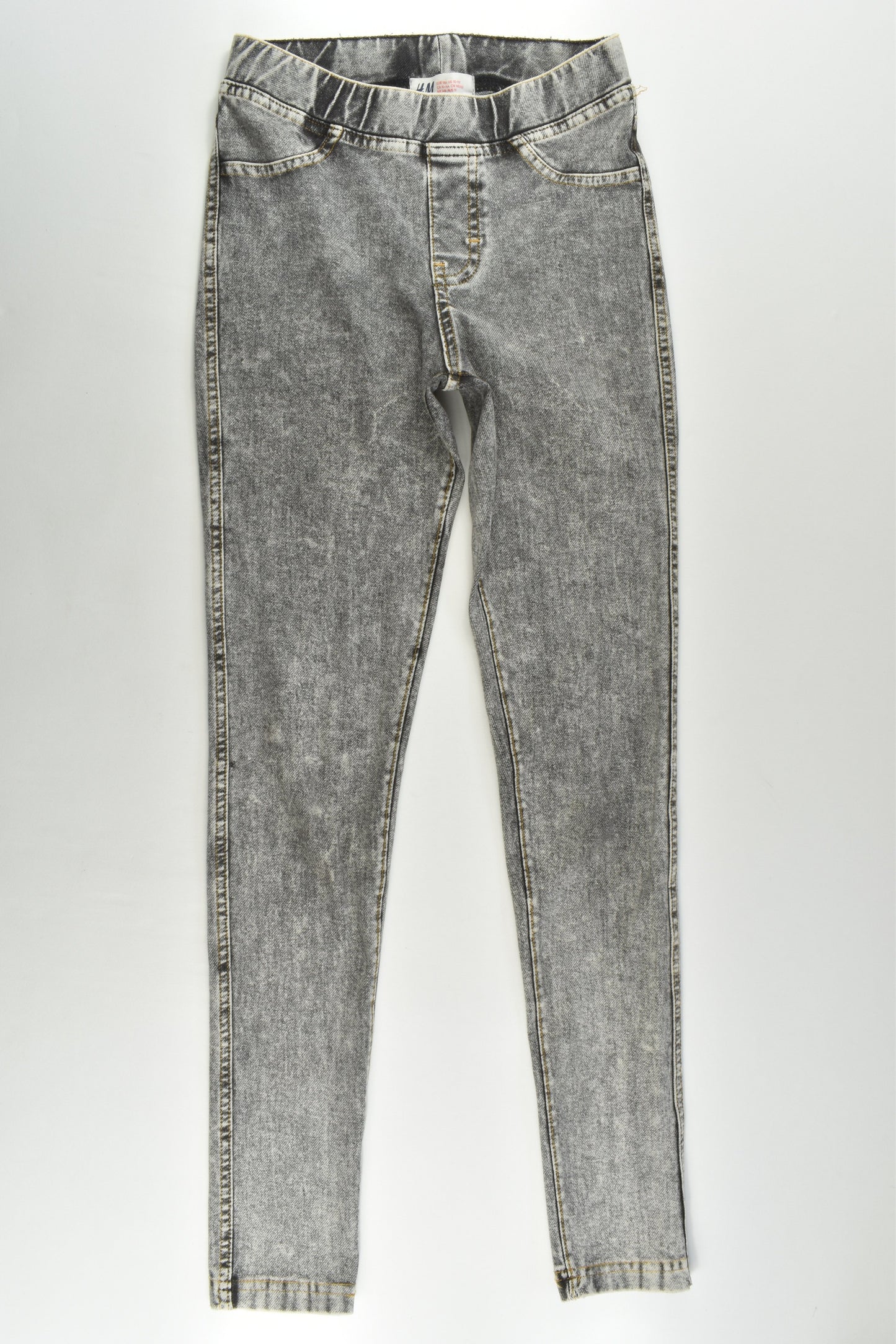 H&M Size 11 (146 cm) Skinny Acid Wash Jeggings