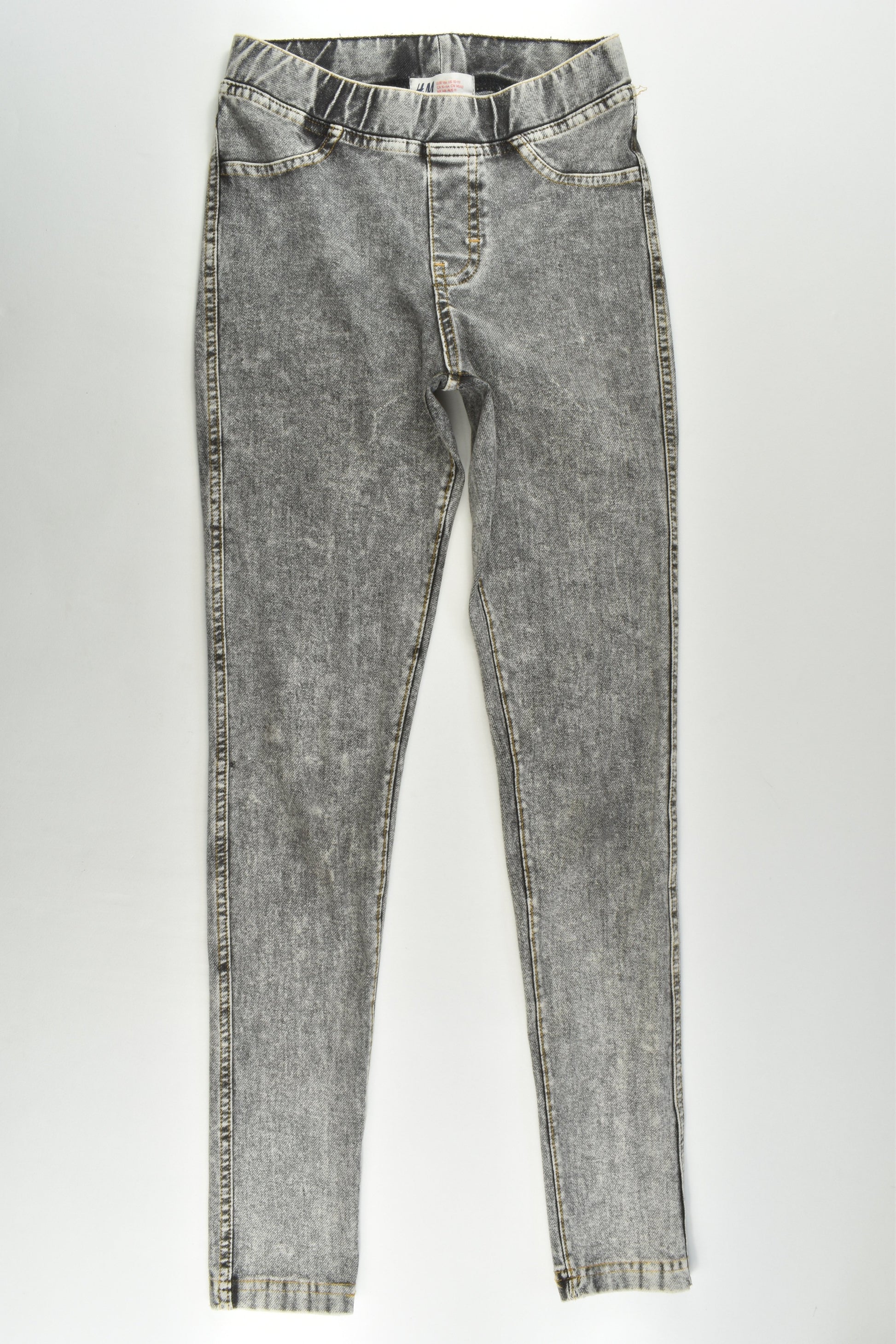 H&M Size 11 (146 cm) Skinny Acid Wash Jeggings