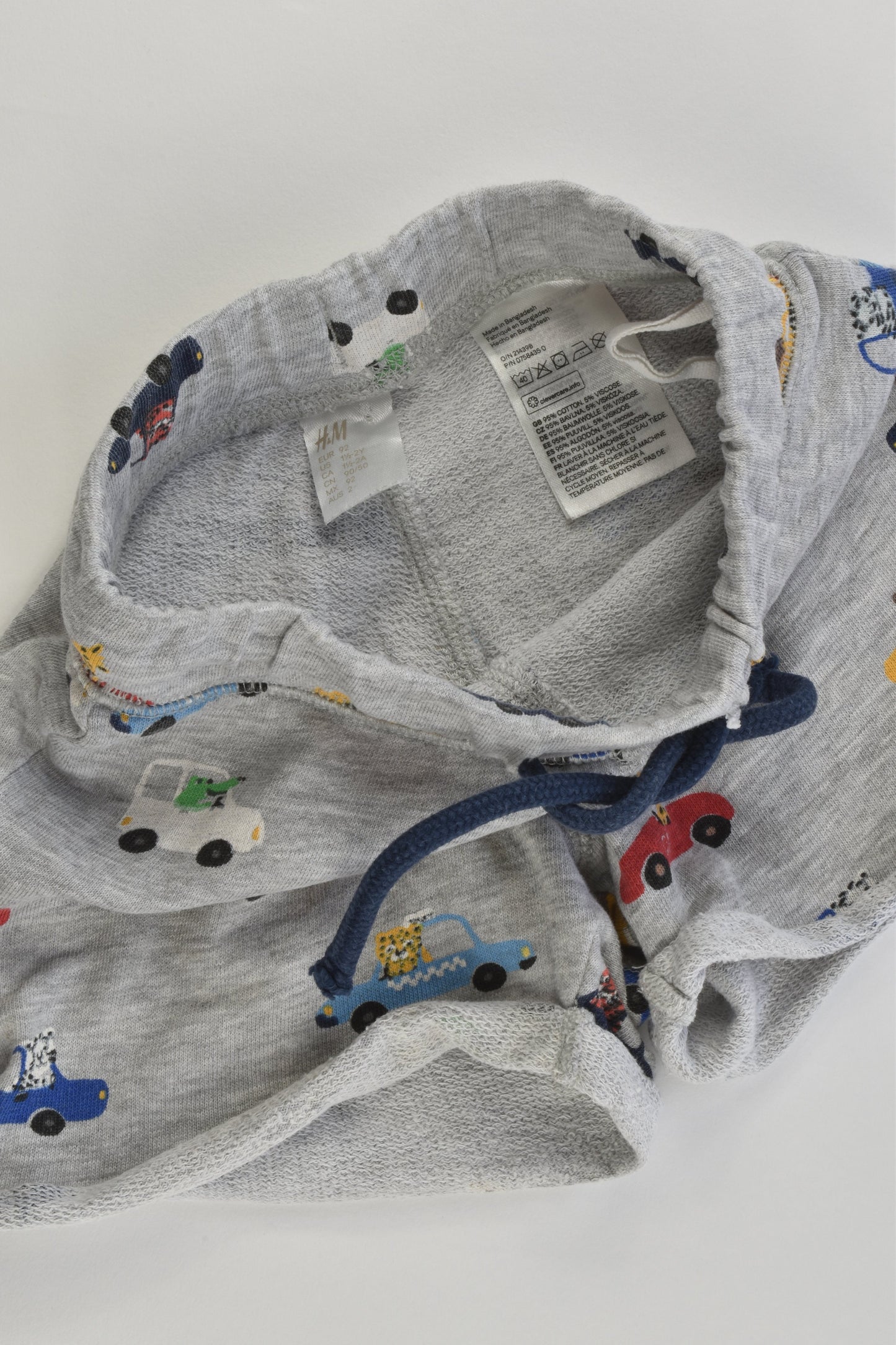 H&M Size 2 (92 cm) Animals and Cars 2 Tank Tops and Shorts