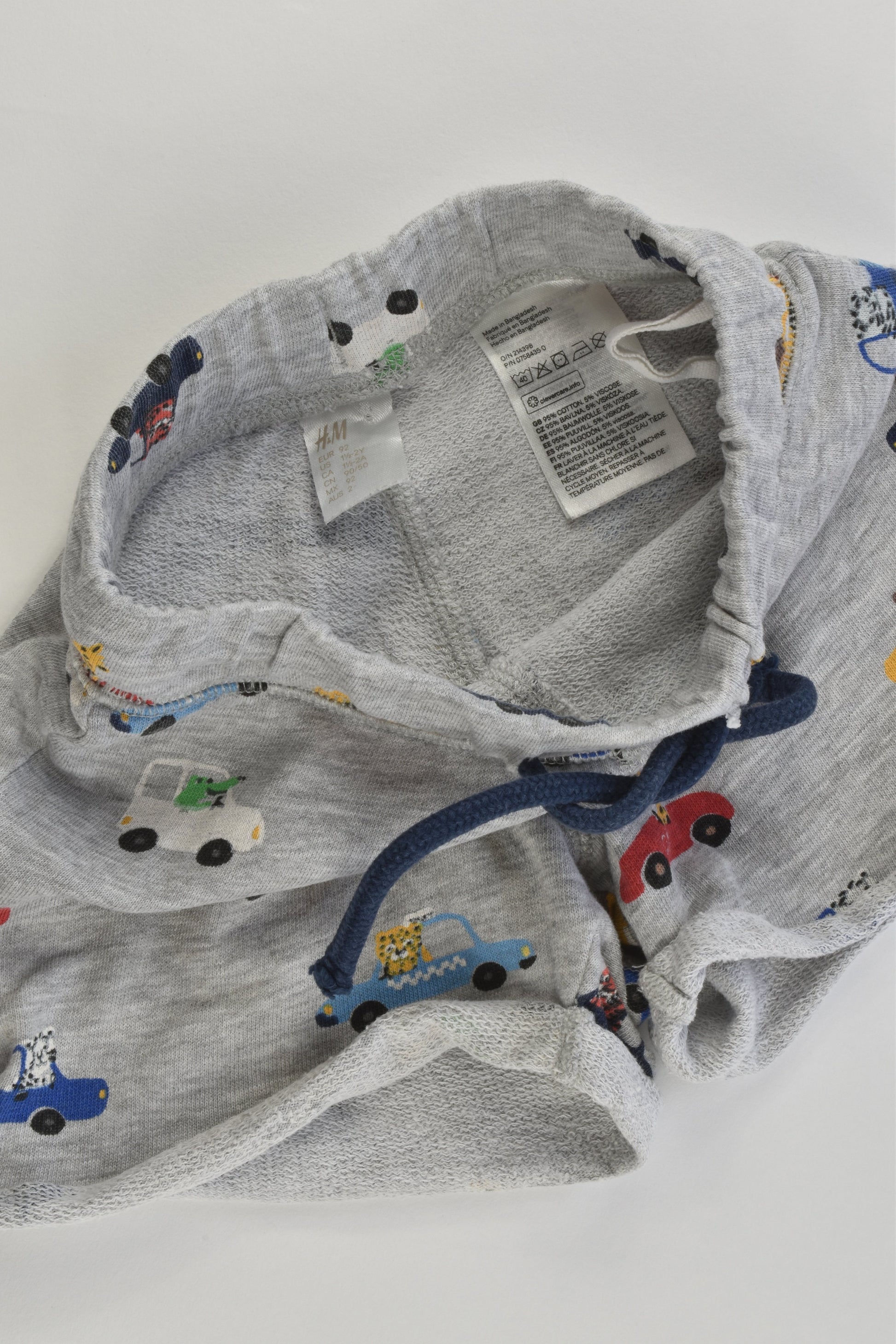 H&M Size 2 (92 cm) Animals and Cars 2 Tank Tops and Shorts