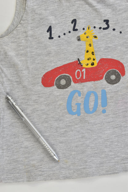 H&M Size 2 (92 cm) Animals and Cars 2 Tank Tops and Shorts