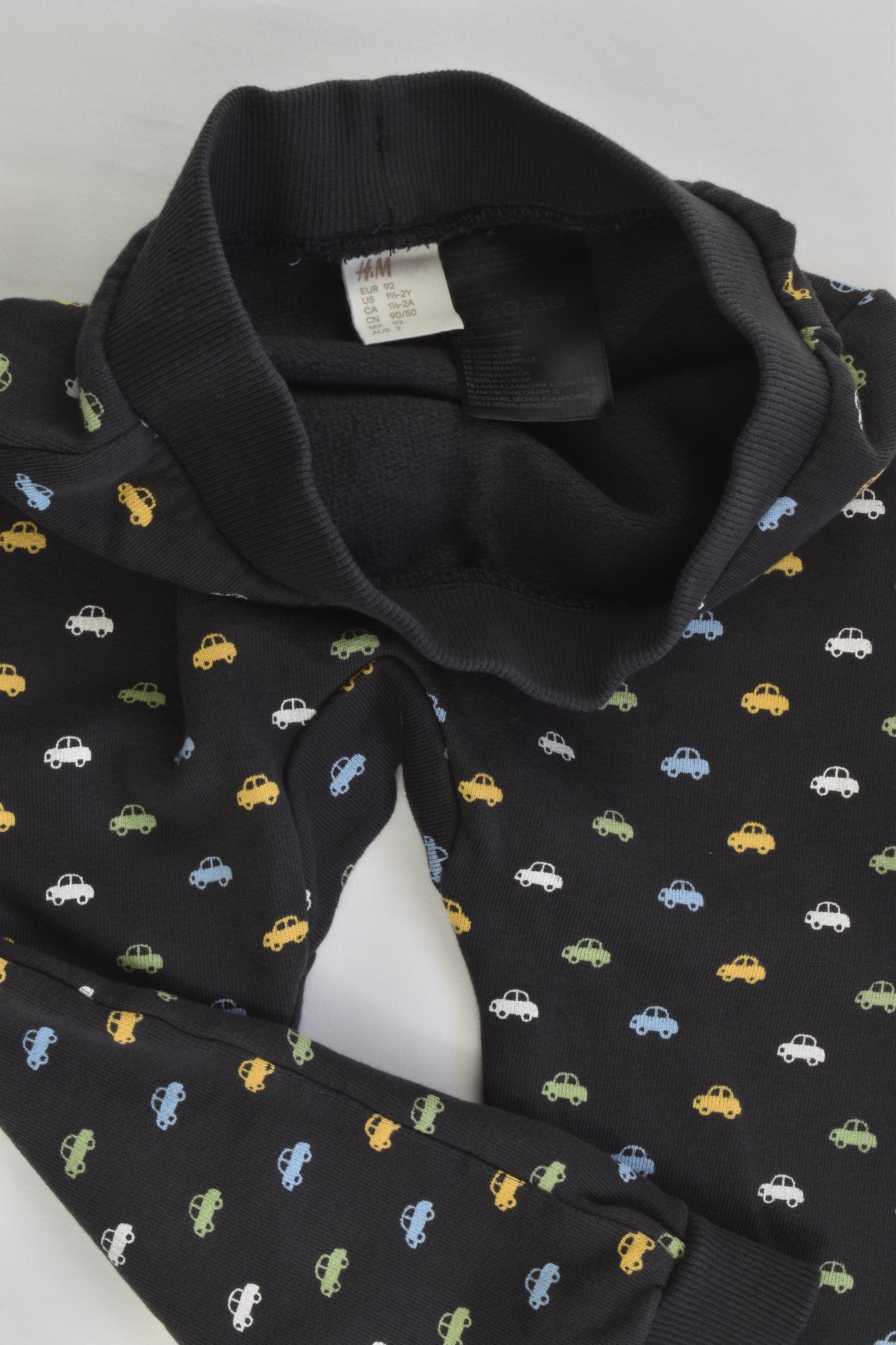 H&M Size 2 (92 cm) Cars Track Pants