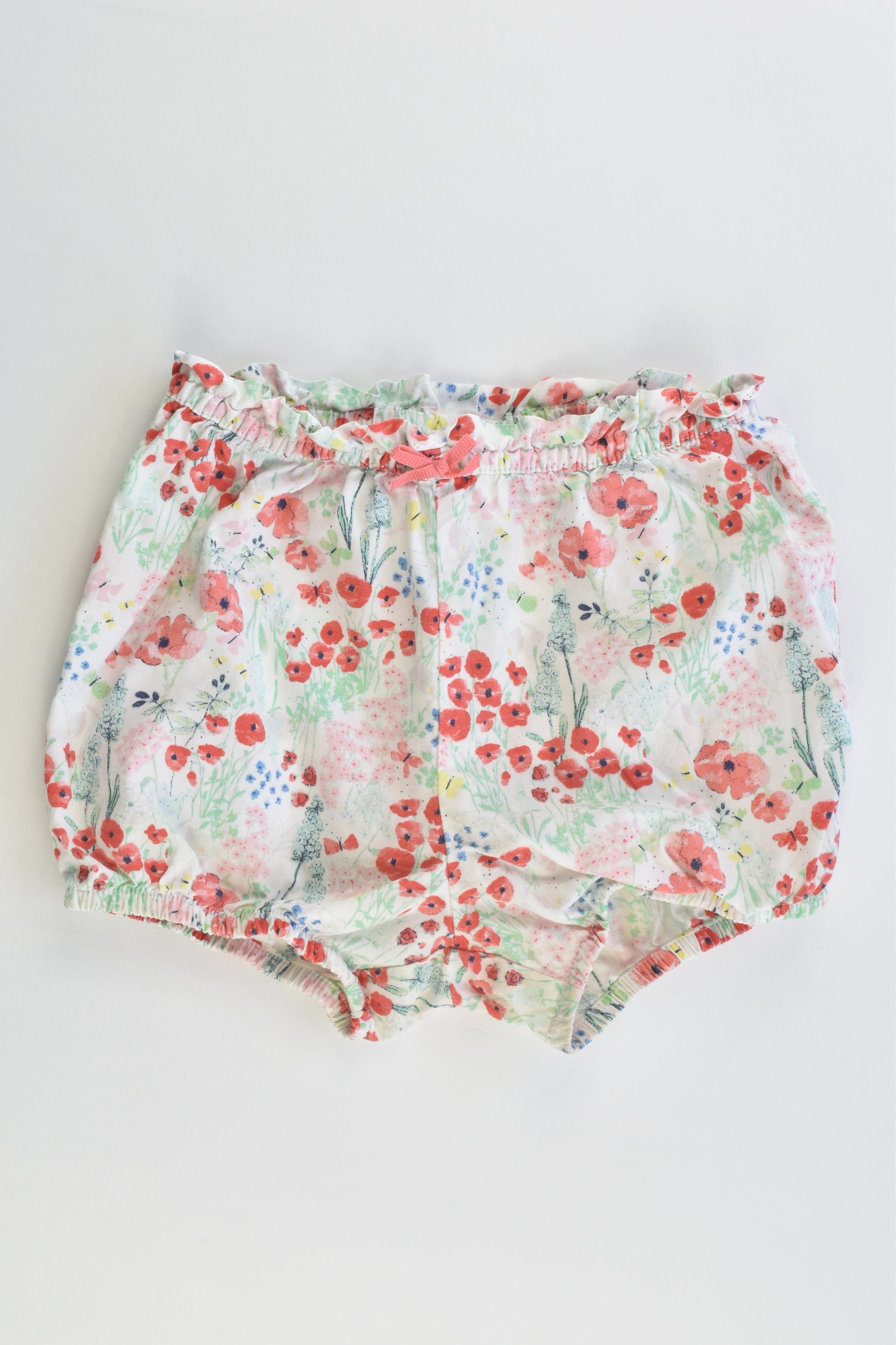 H&M Size 2 (92 cm) Flowers and Butterflies Shorts