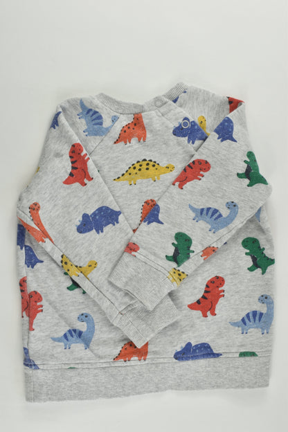 H&M Size 2 (92 cm) Friendly Dinosaurs Sweater