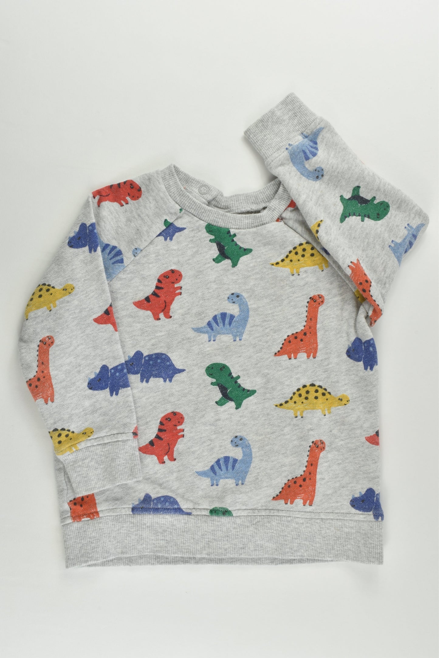 H&M Size 2 (92 cm) Friendly Dinosaurs Sweater