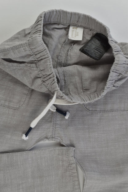 H&M Size 2 (92 cm) Linen-like Pants