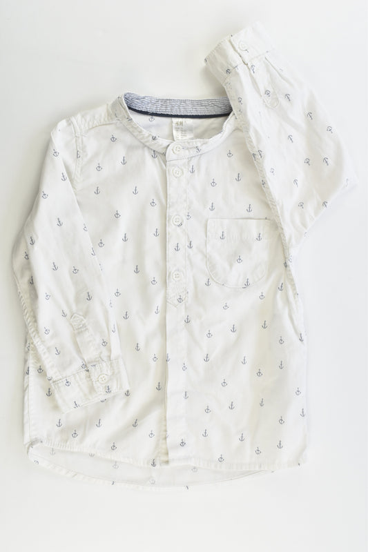 H&M Size 2 (92 cm) Nautical Shirt