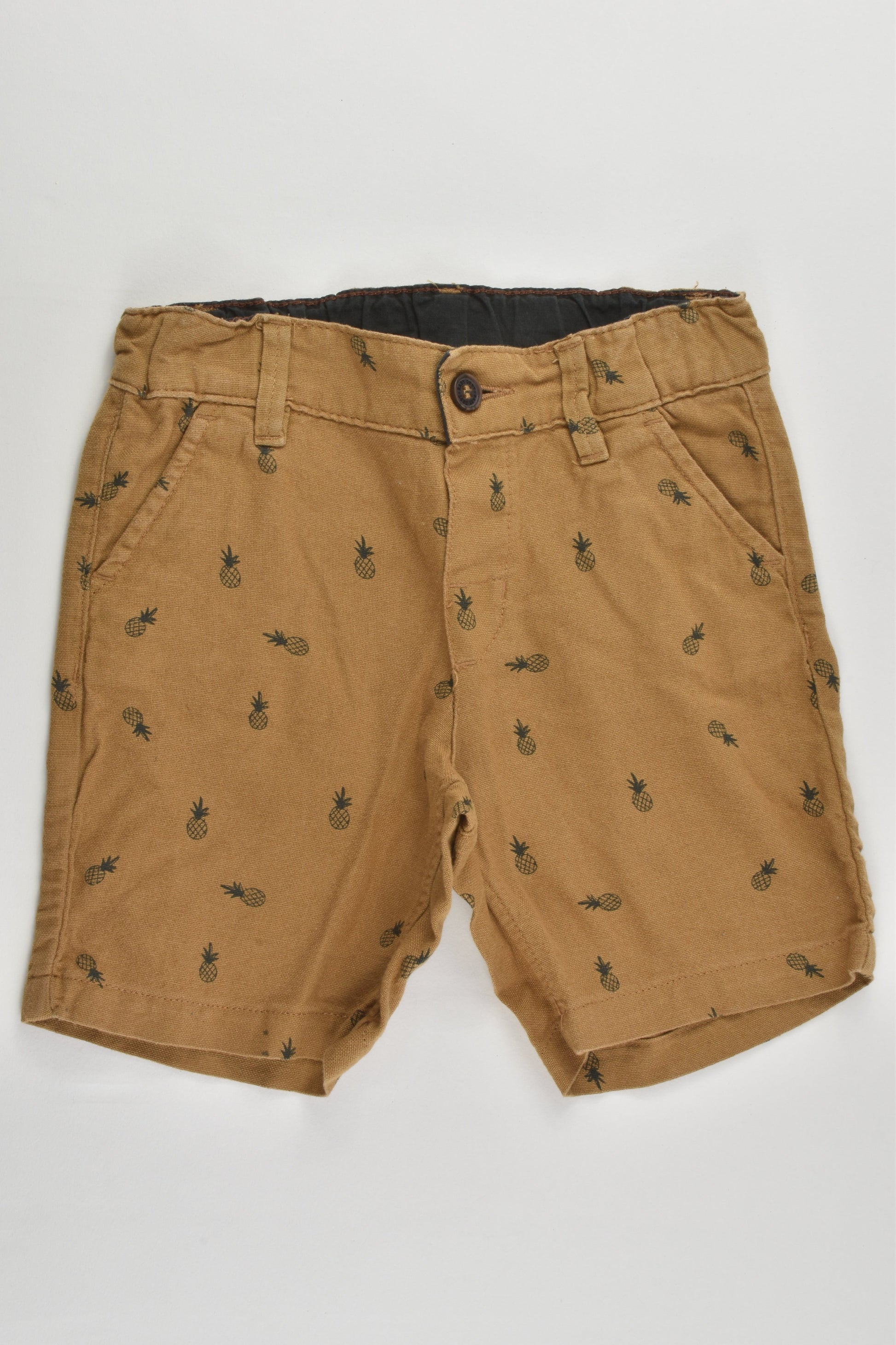 H&M Size 2 (92 cm) Pineapples Lightweight Shorts