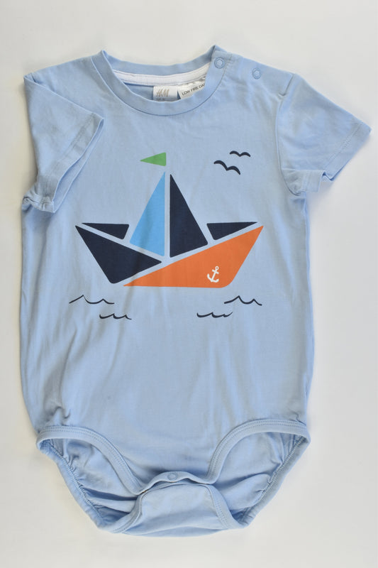 H&M Size 2 (92 cm) Sailboat Bodysuit