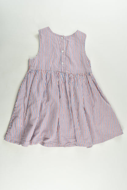 H&M Size 2 Striped Dress