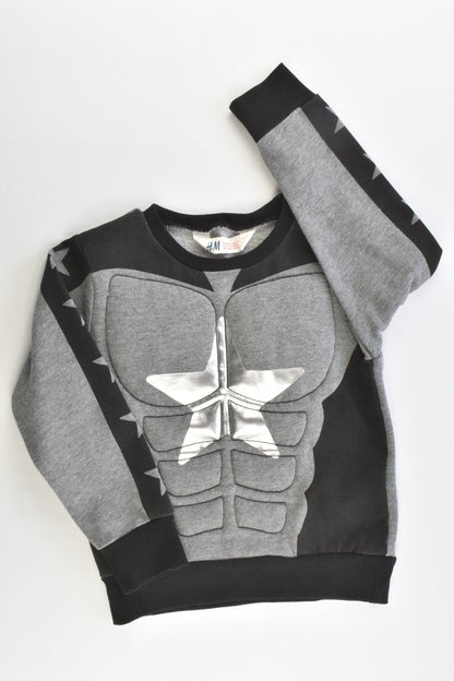 H&M Size 3-4 (98/104 cm) Superhero Sweater