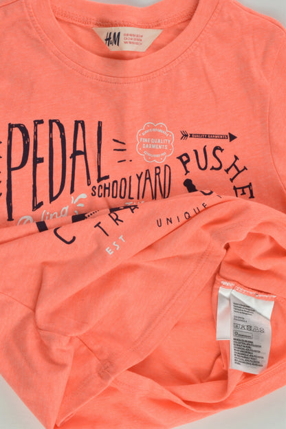 H&M Size 3-4 Bike T-shirt
