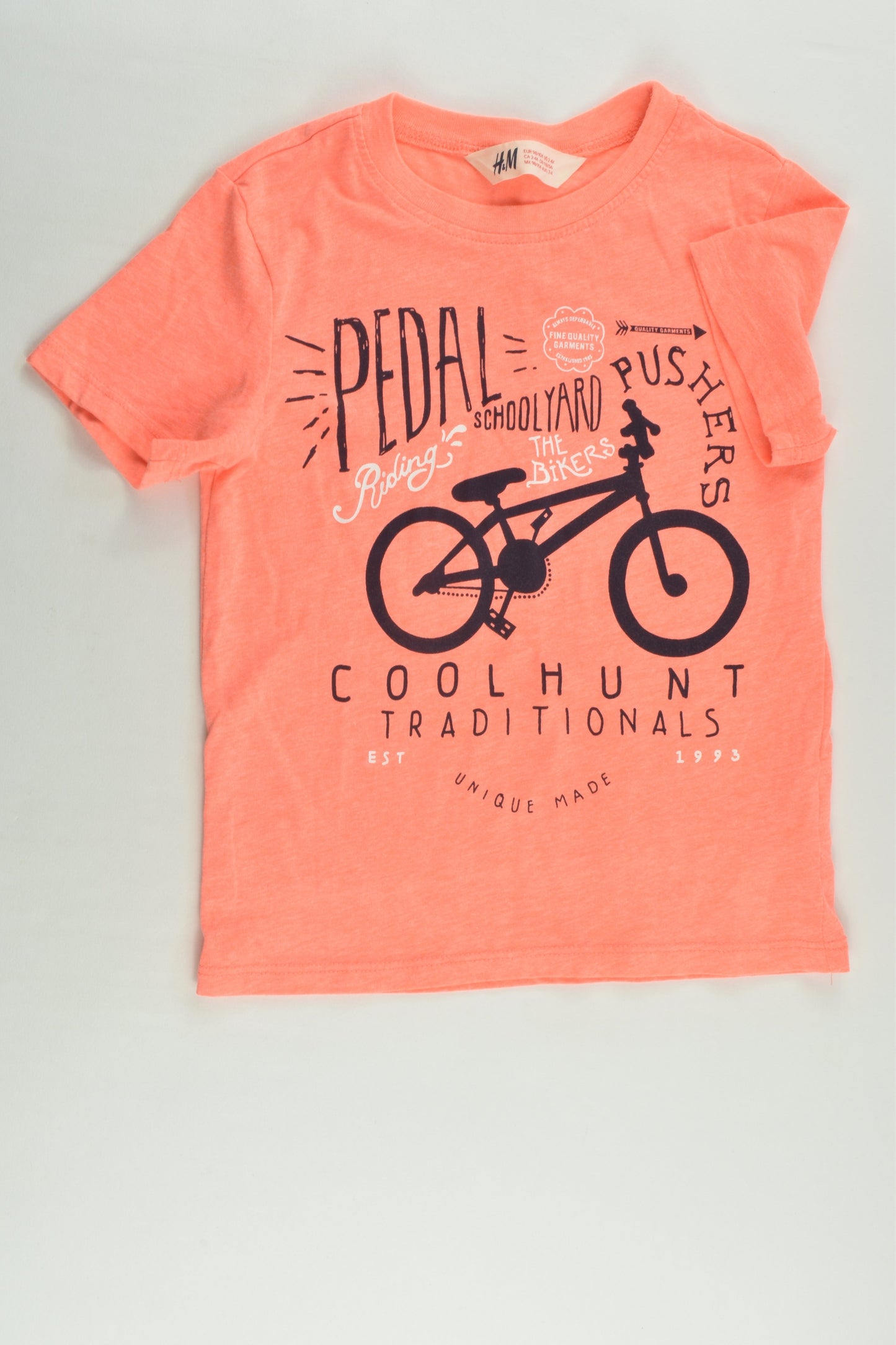 H&M Size 3-4 Bike T-shirt