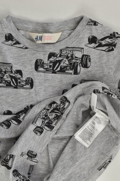 H&M Size 3-4 Racing Car T-shirt