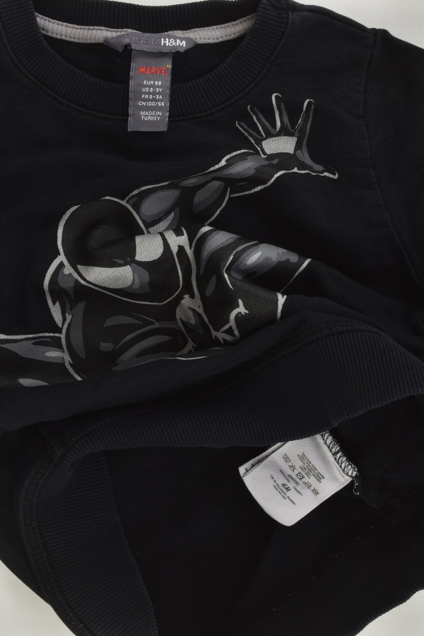 H&M Size 3 (98 cm) Spiderman Sweater