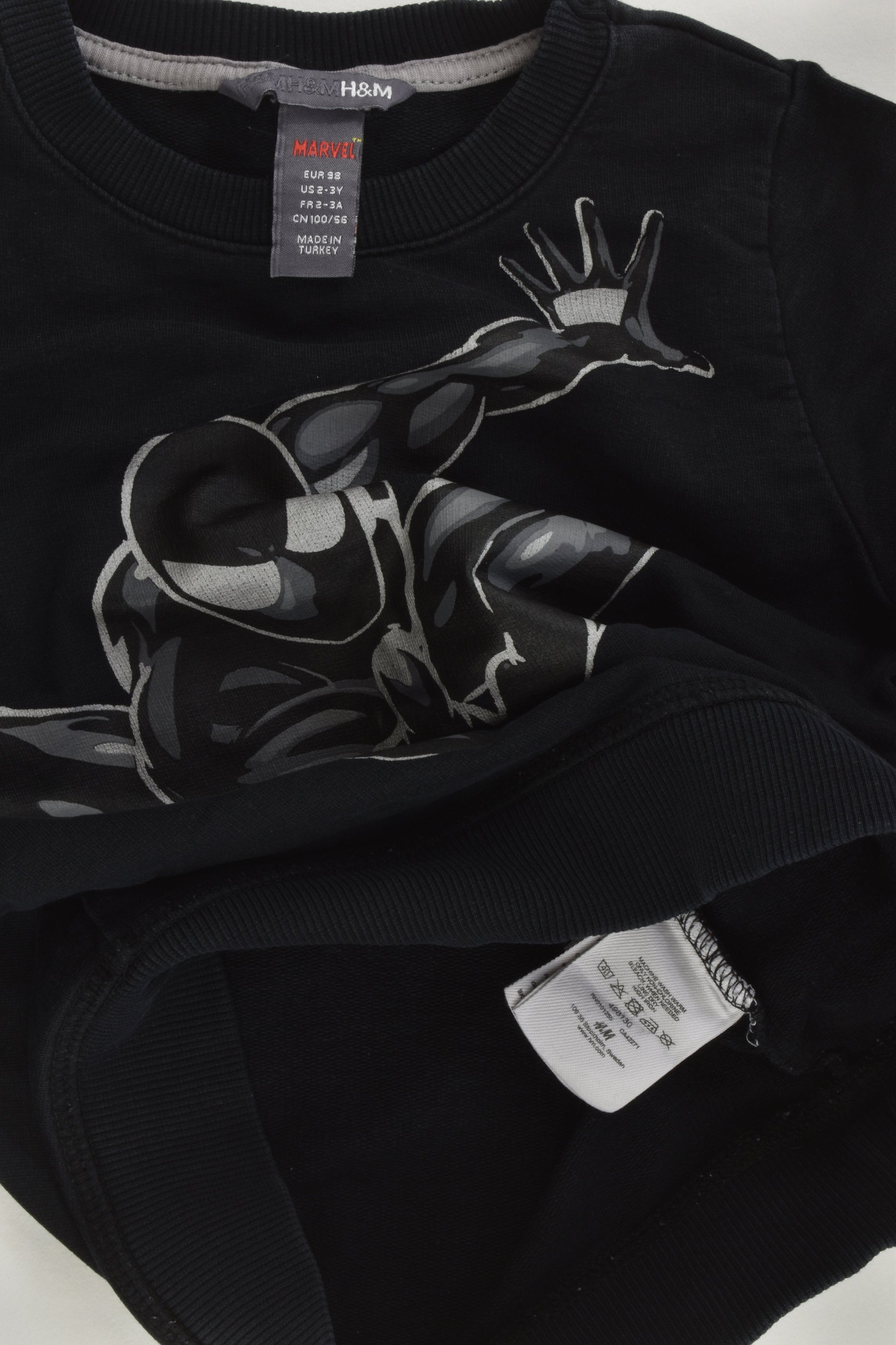 H&M Size 3 (98 cm) Spiderman Sweater