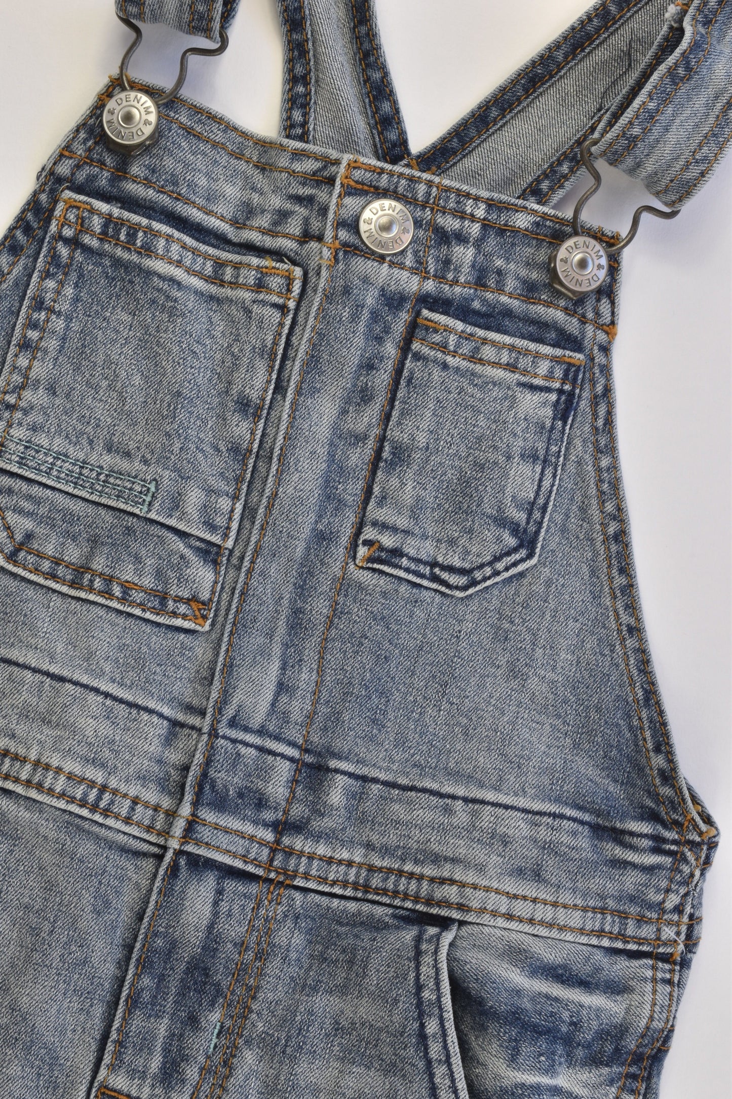 H&M Size 3 Stretchy Denim Overalls