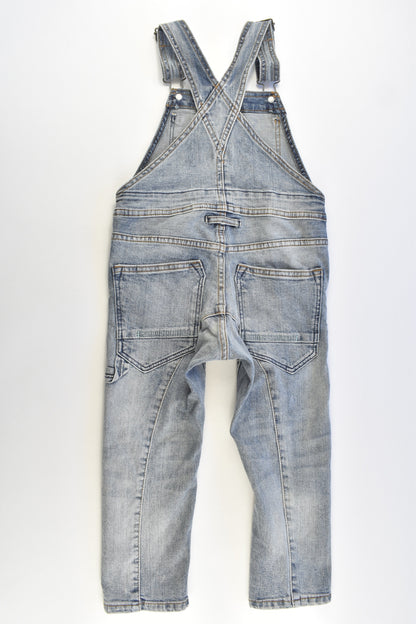 H&M Size 3 Stretchy Denim Overalls