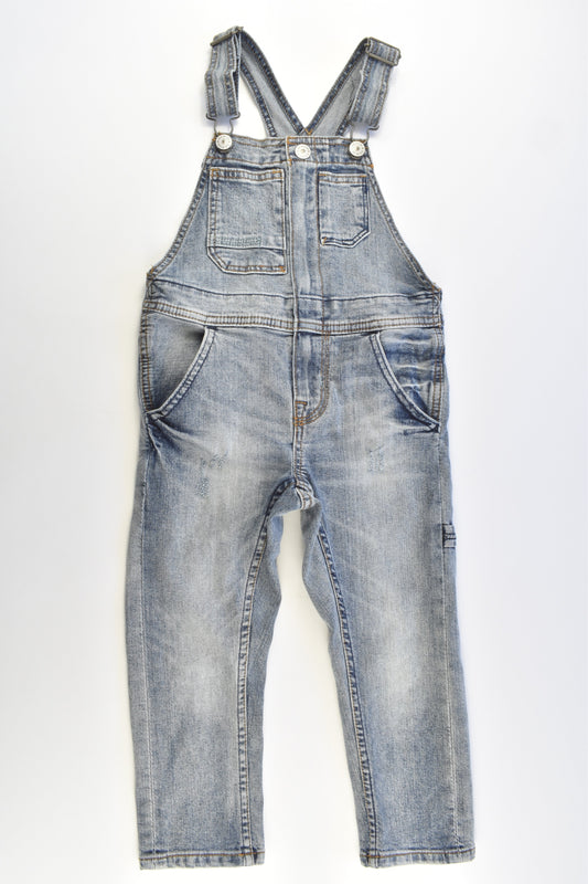 H&M Size 3 Stretchy Denim Overalls