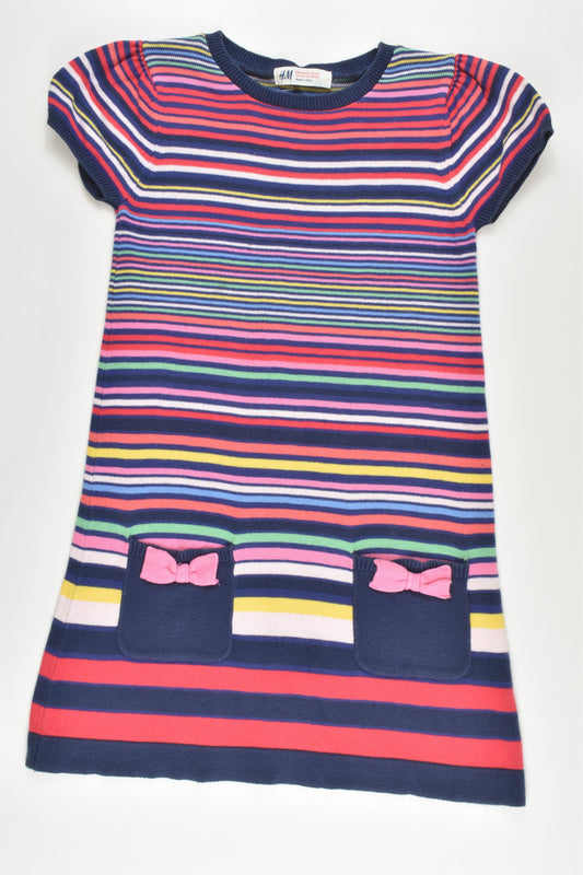H&M Size 4-6 (110-116 cm) Knitted Dress