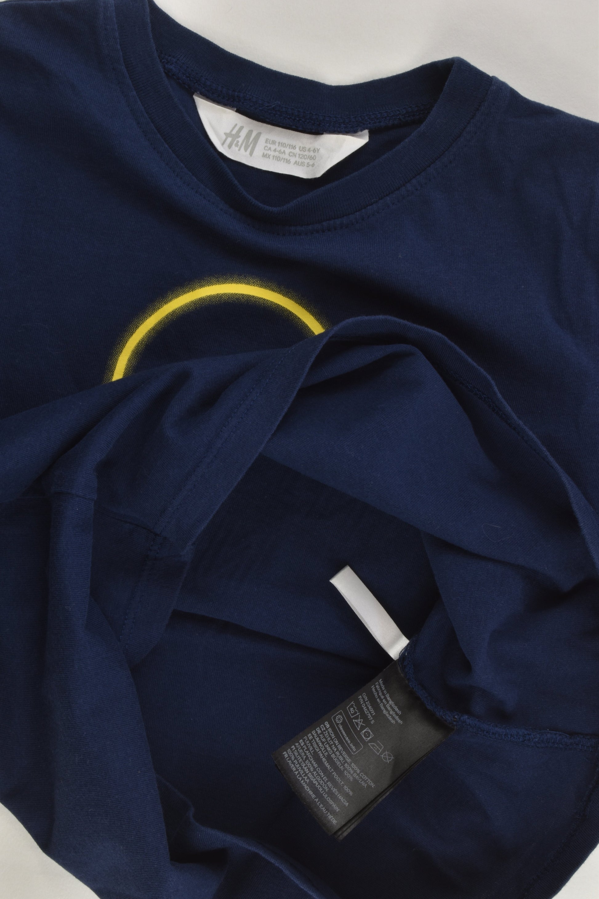 H&M Size 5-6 (110/116 cm) 'Keep On Rolling' T-shirt